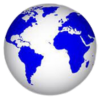 Planeta terra que representa os envios internacionais