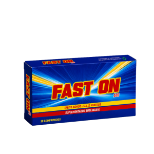 FAST ON 100 - 10un SUBLINGUAL, AÇÃO RÁPIDA