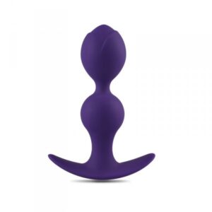 PLUG ANAL PULL BALLS TOUCH ENJOY ROXO - Image 1