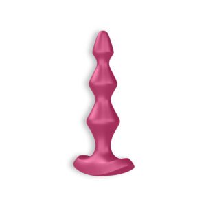 PLUG ANAL VIBRATÓRIO LOLLI PLUG 1 SATISFYER BORDÔ - Image 1