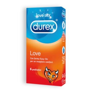 PRESERVATIVOS DUREX LOVE 6 UNIDADES - Image 1