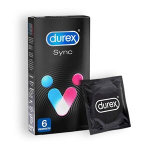 PRESERVATIVOS DUREX SYNC 6 UNIDADES - Image 1