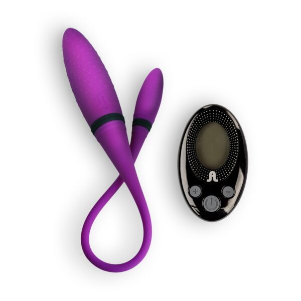 Vibrador duplo recarregável Adrian Lastic