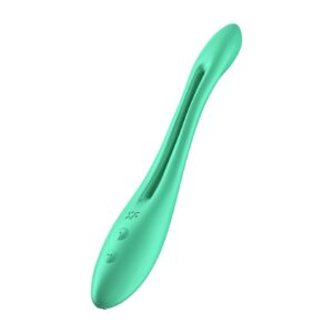 VIBRADOR ELASTIC GAME SATISFYER VERDE - Image 1