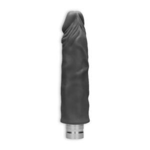 VIBRADOR REALÍSTICO 9" REALROCK PRETO - Image 1