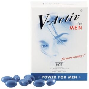 CÁPSULAS ESTIMULANTES PARA HOMEM V-ACTIV 20 CÁPSULAS - Image 1