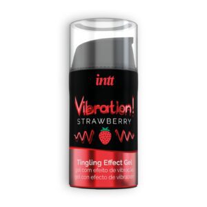 GEL COM VIBRAÇÃO VIBRATION MORANGO INTT 15ML - Image 1