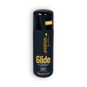 LUBRIFICANTE DE SILICONE HOT™ GLIDE PREMIUM 100ML - Image 1