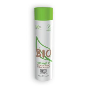 ÓLEO DE MASSAGEM BIO DE AMÊNDOAS AMARGAS HOT™ 100ML - Image 1