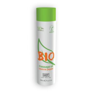 ÓLEO DE MASSAGEM BIO DE PIMENTA DE CAIENA HOT™ 100ML - Image 1