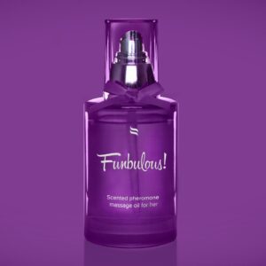 ÓLEO DE MASSAGEM PARA ELA COM FEROMONAS FUN OBSESSIVE 100ML - Image 1